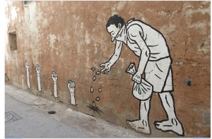 Graffiti in Tunisia